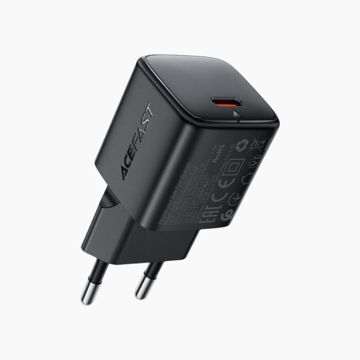 ACEFAST A118 30W GaN PD USB-C fast wall charger with EU plug