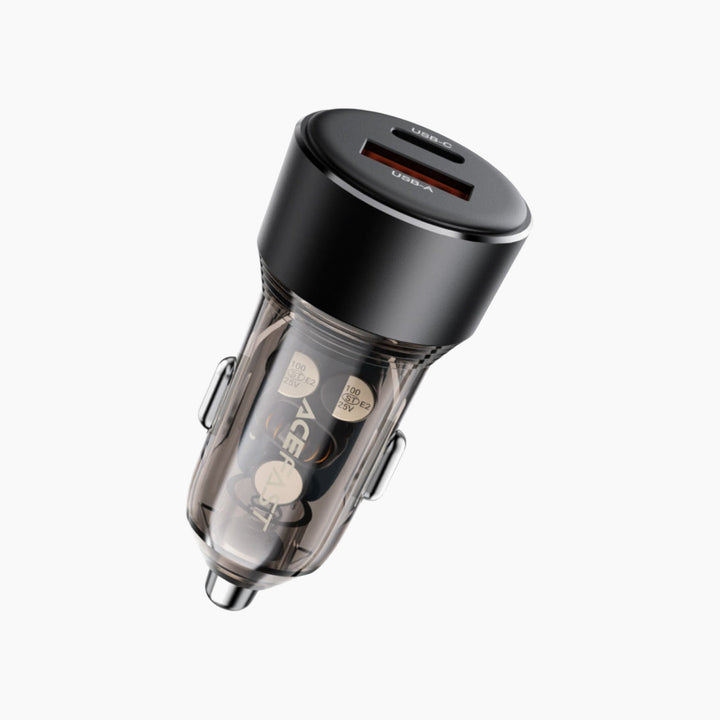 ACEFAST B12 Car Charger USB-C +USB-A (60W)