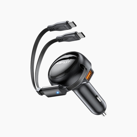 ACEFAST B13 Fast Car Charger With 2-in-1 Cable (53W)