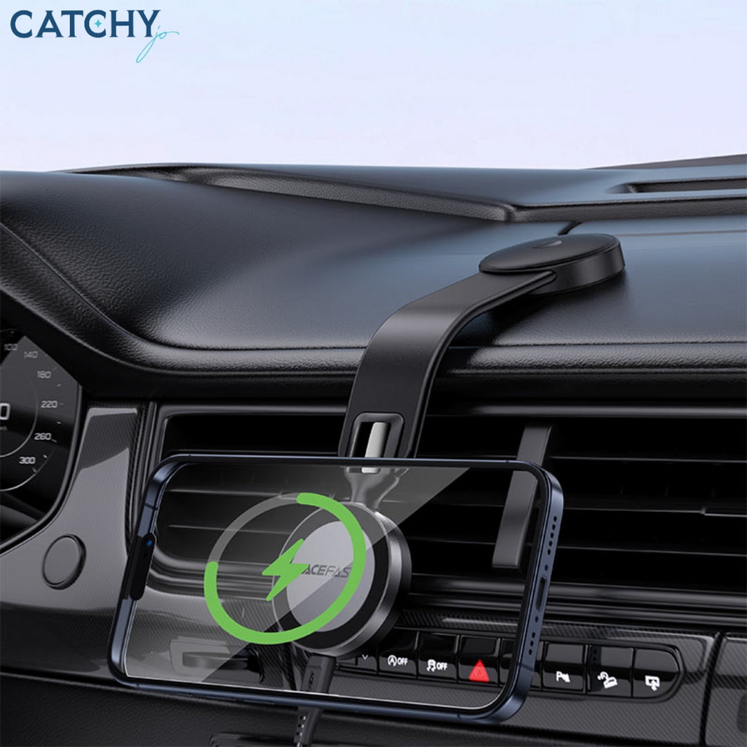 ACEFAST D37 Dashboard Magnetic Wireless Charging Car Holder