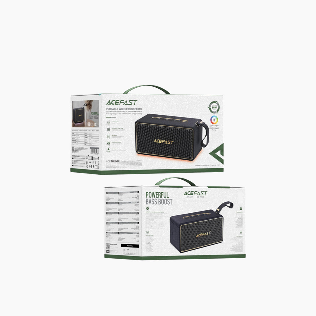 ACEFAST K3 Max portable wireless speaker with 80W peak power