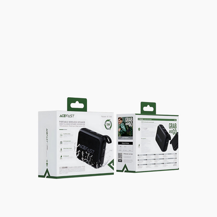 ACEFAST K4 portable go speaker with 8 hours of playtime