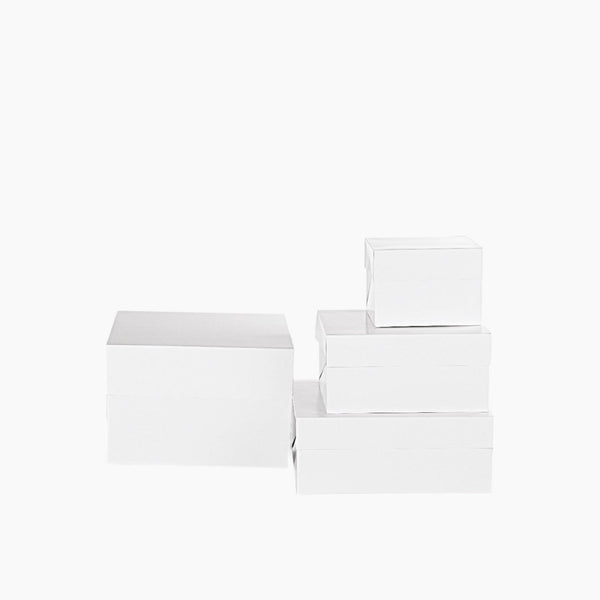 White Cake Box