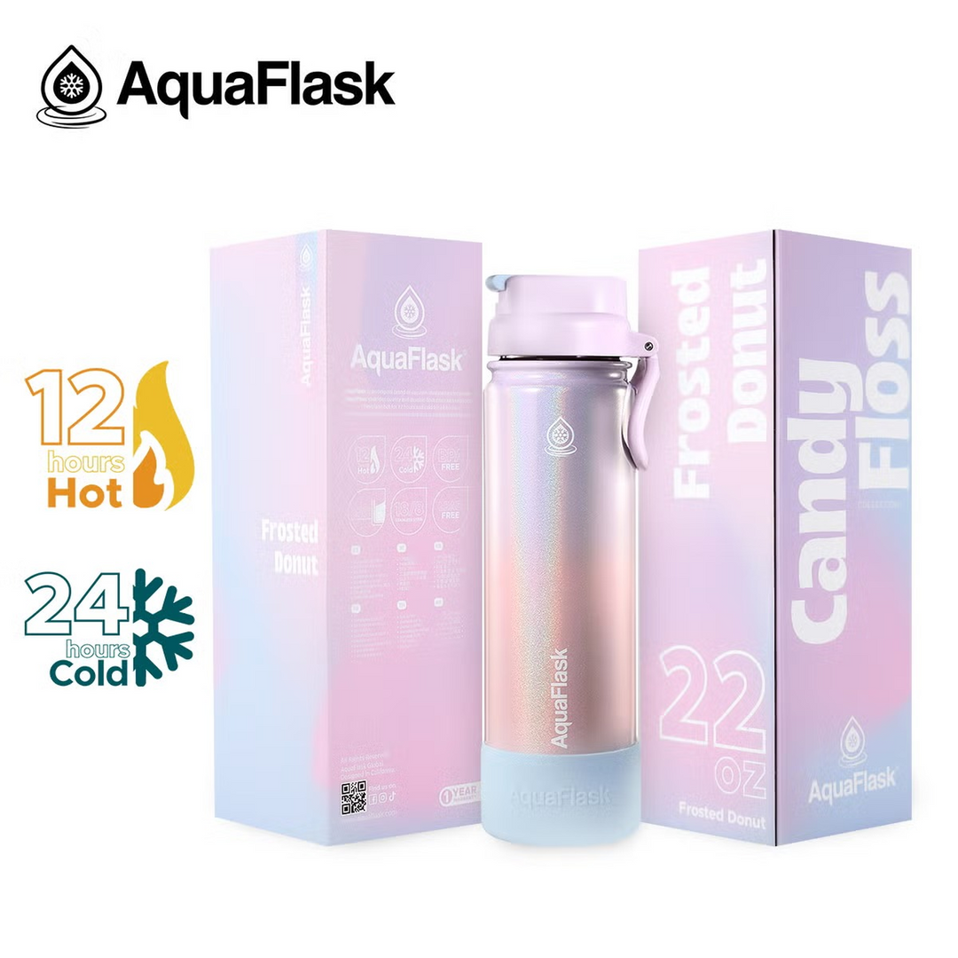 Aquaflask Candy Floss Insulated Bottle 22Oz
