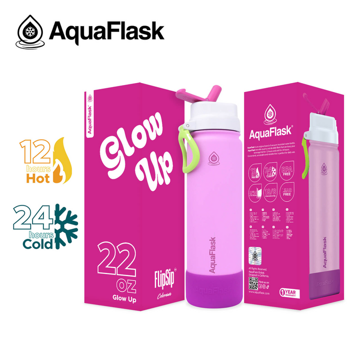 Aquaflask Colorwave Flipsip Insulated Bottle 22Oz