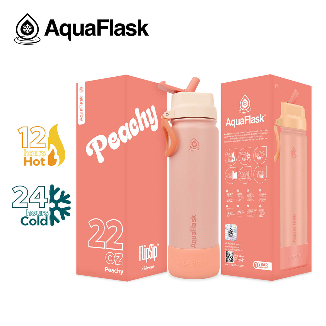 Aquaflask Colorwave Flipsip Insulated Bottle 22Oz