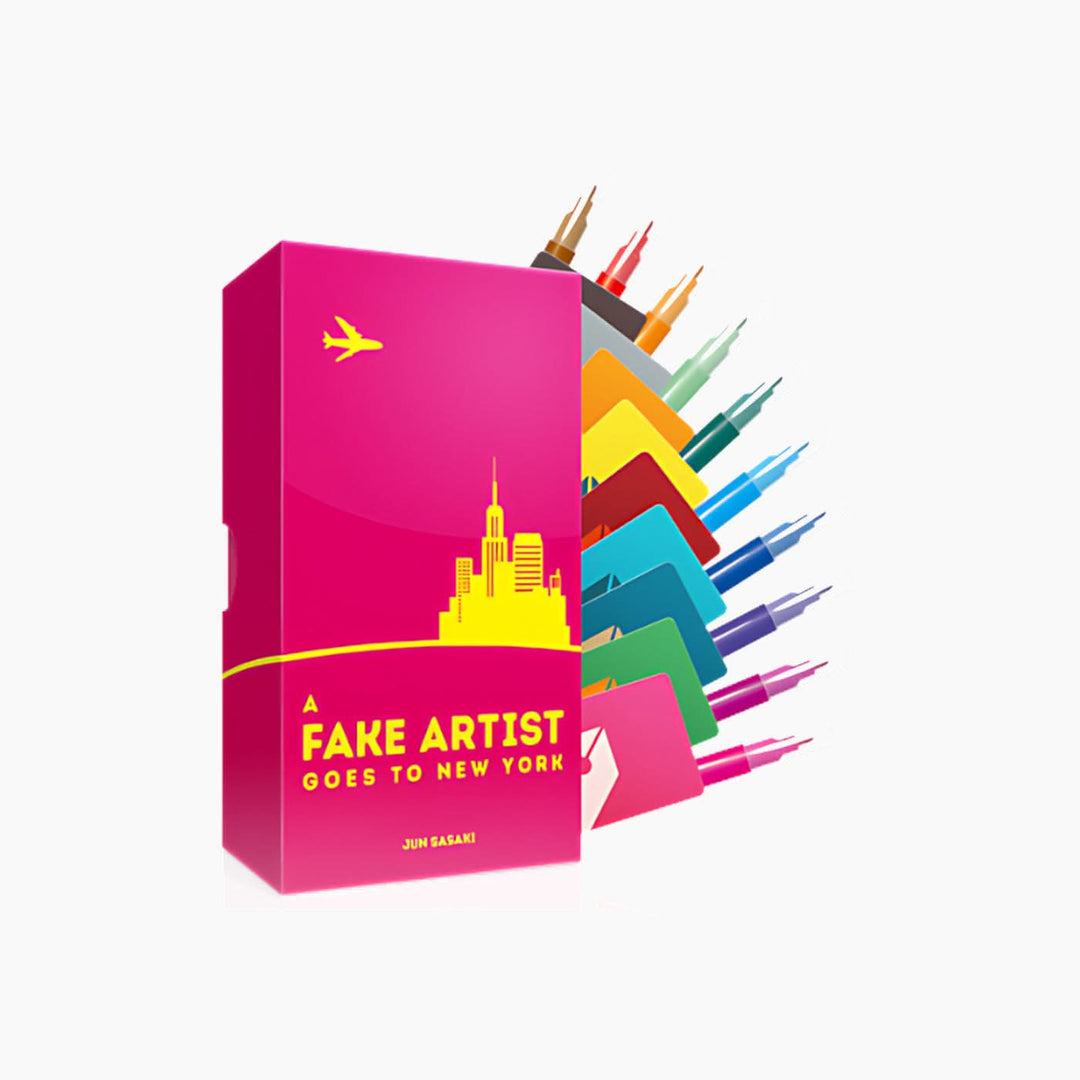 A Fake Artist Goes to New York Board Game - HUNA
