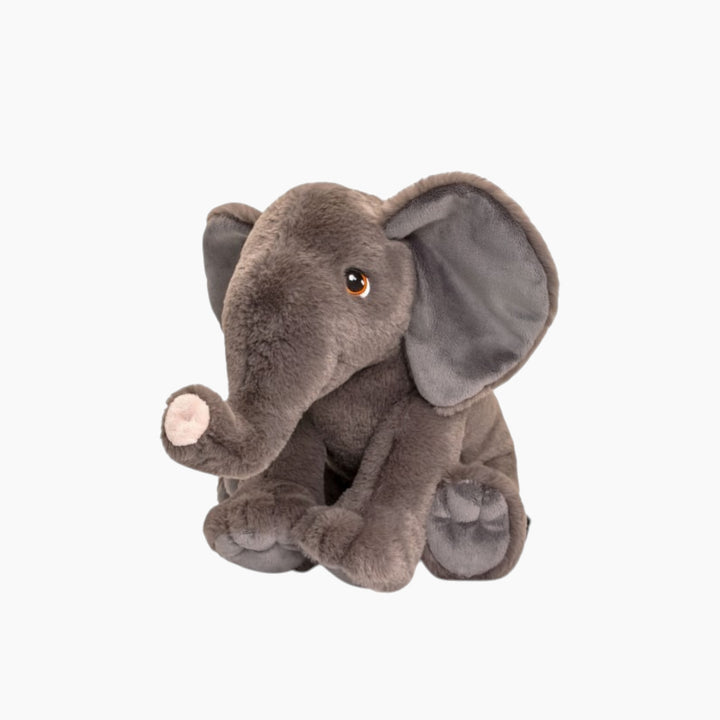 Keel Toys Keeleco 60cm elephant made from recycled plastic bottles