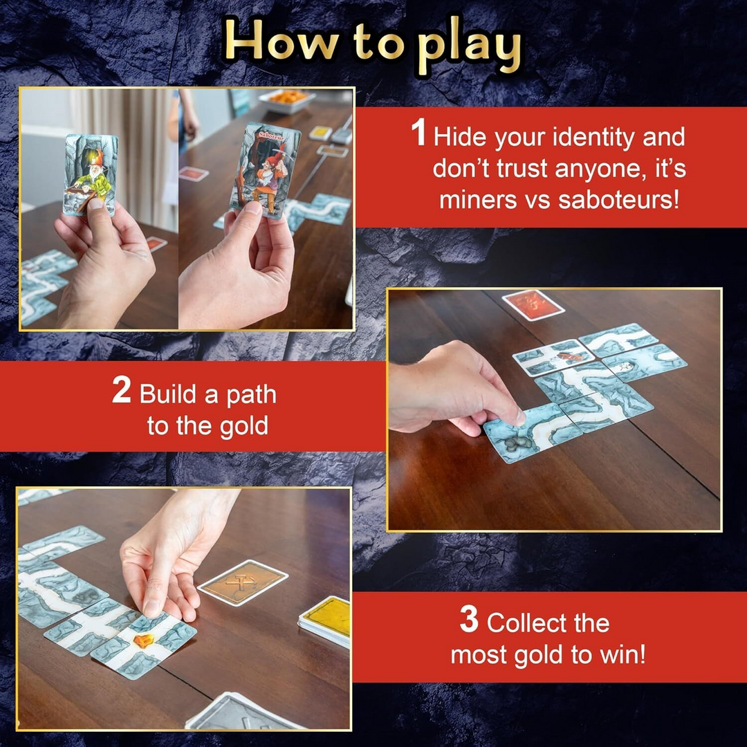 Saboteur Card Game