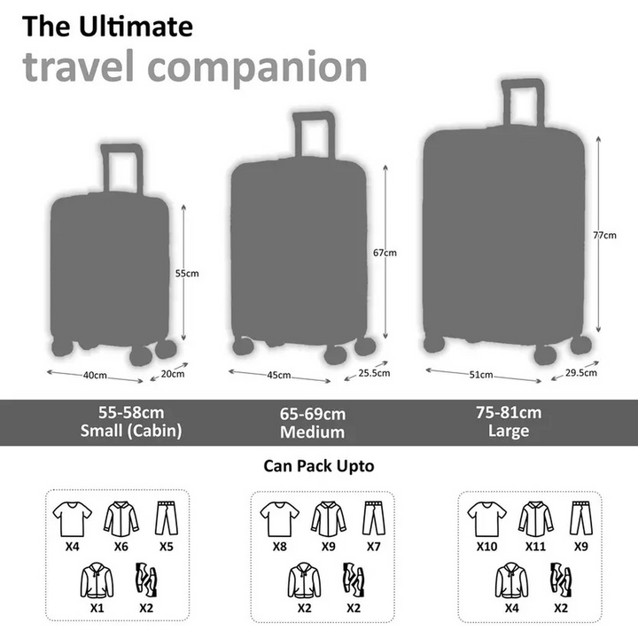 American Tourister Upland Suitcase Travel Set