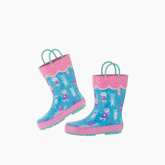 Stephen Joseph Aop Rain Boots Cats