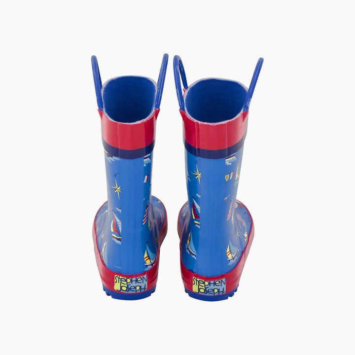 Stephen Joseph Nautical Rain Boots