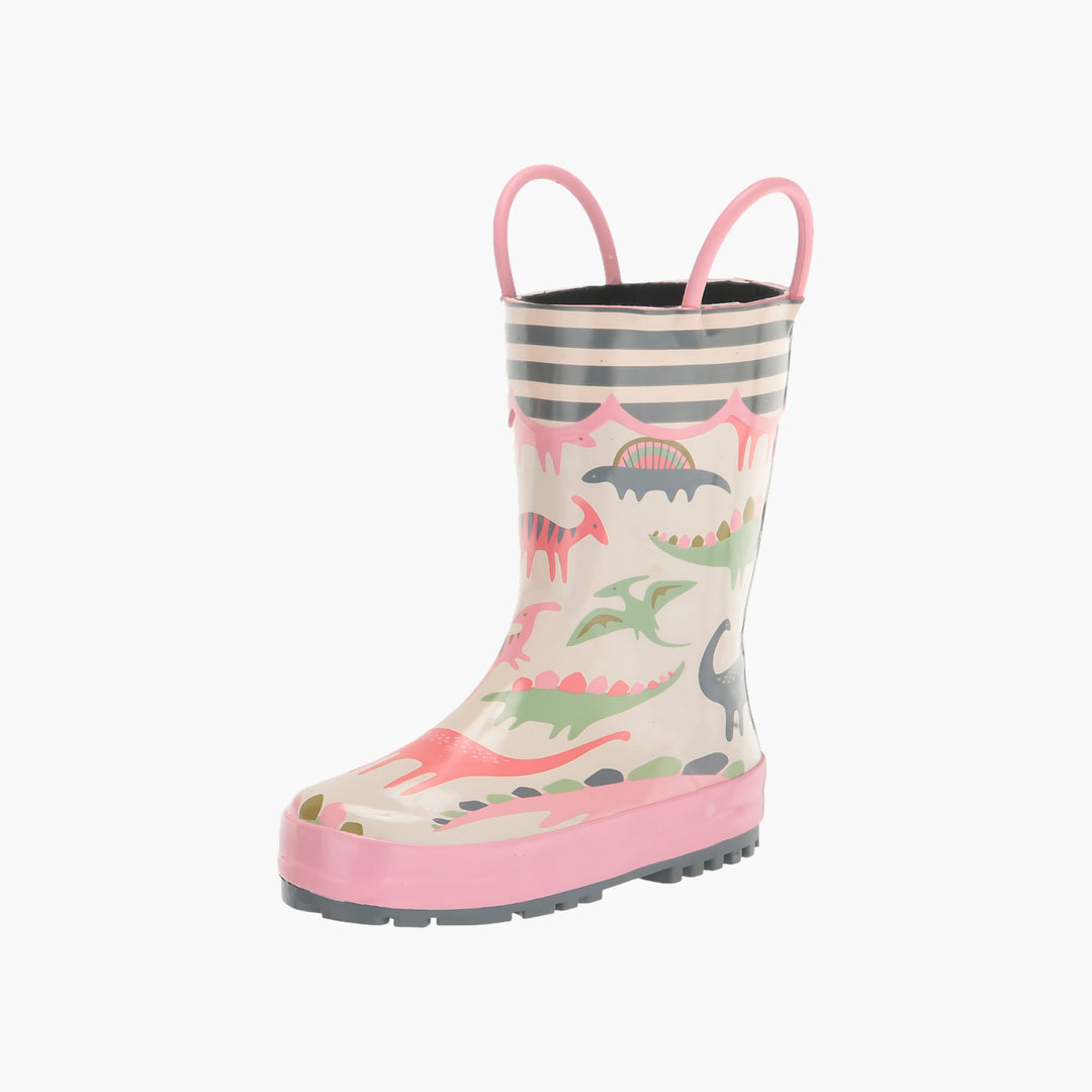 Stephen Joseph Pink Dino Rain Boots