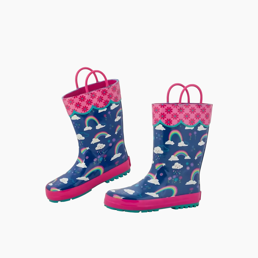 Stephen Joseph Aop Rainboots Rainbow Boots