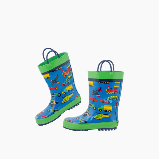 Stephen Joseph Aop Rain Boots Transportation
