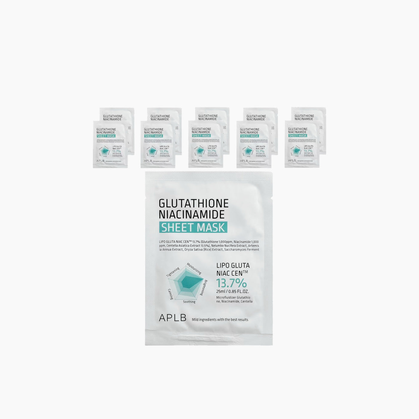 APLB Glutathione Niacinamide Sheet Mask APLB Glutathione Niacinamide Sheet Mask