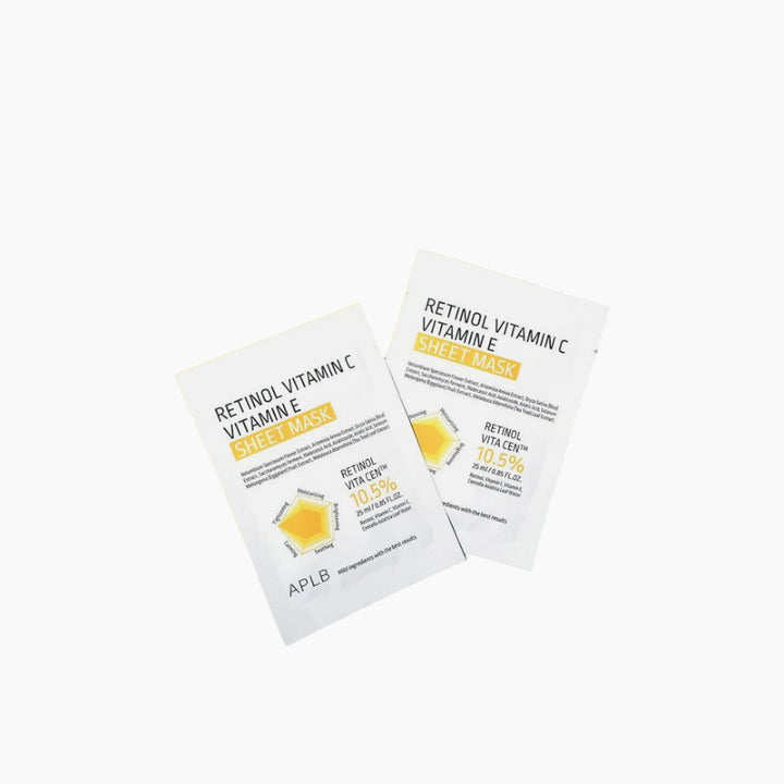 APLB Retinol Vitamin C Vitamin E Sheet Mask