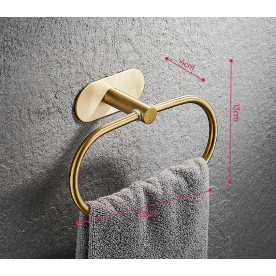 ARMN Adhesive Bathroom Set - 4 Pcs