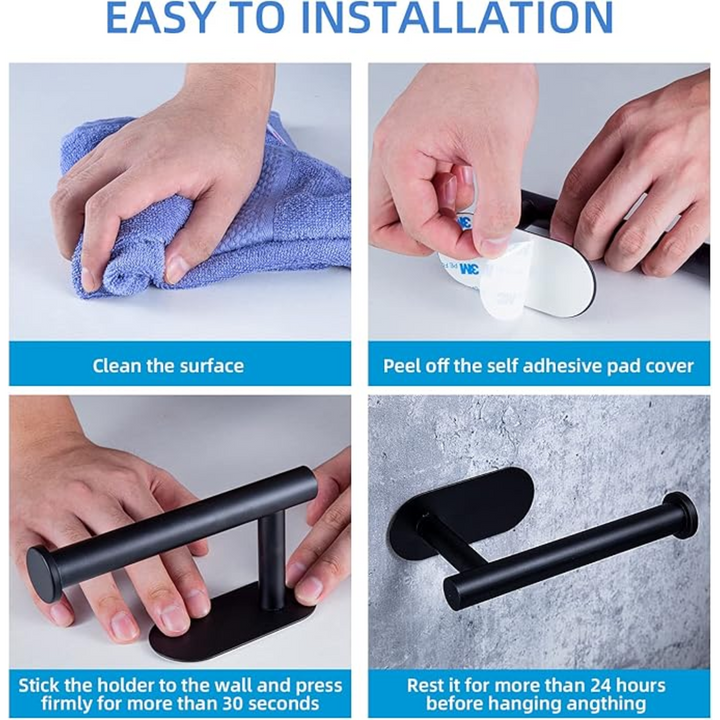 ARMN Adhesive Toilet Paper Holder