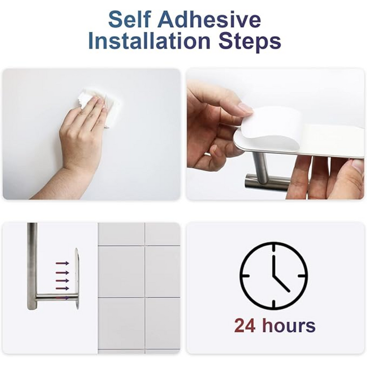 ARMN Adhesive Toilet Paper Holder