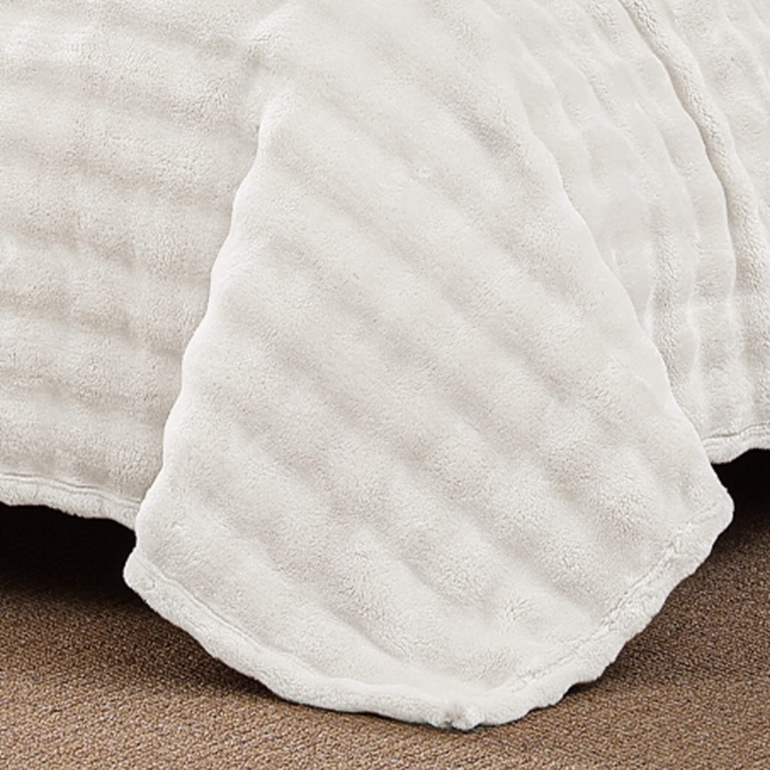 ARMN Bubble Plush King Blanket