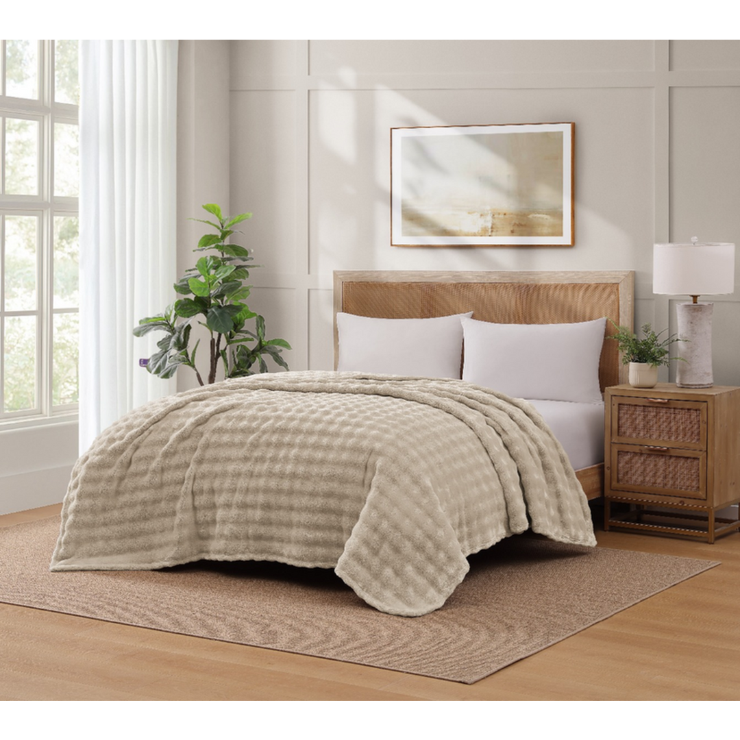 ARMN Bubble Plush Single Blanket