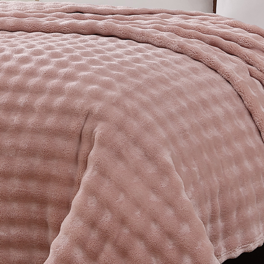 ARMN Bubble Plush Single Blanket