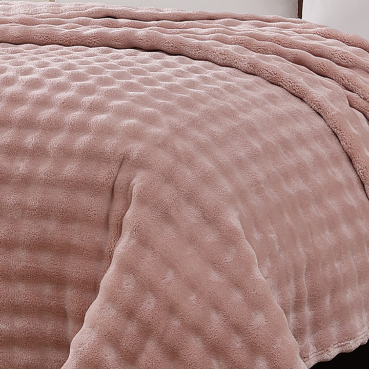 ARMN Bubble Plush Single Blanket