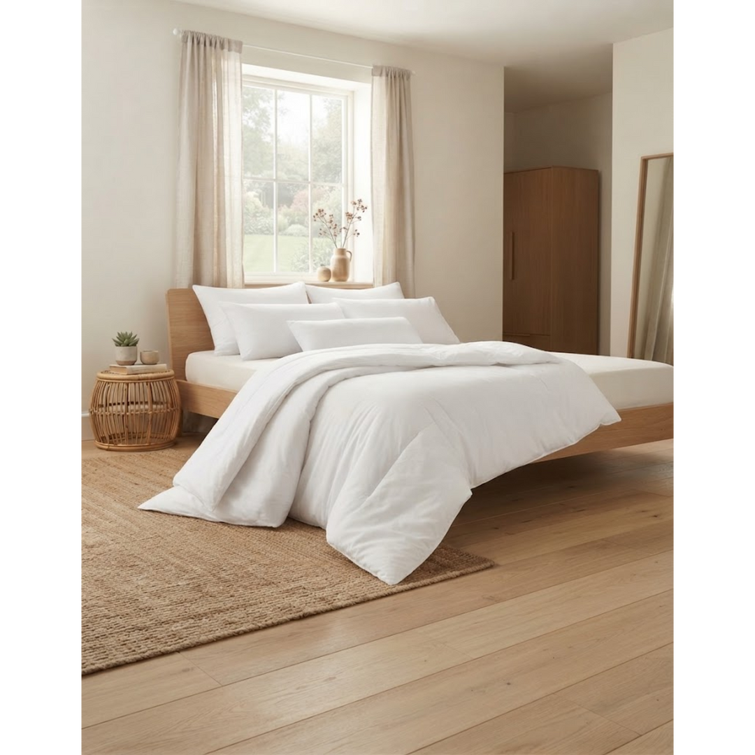 ARMN Cloud 3-Piece King Duvet &amp; Pillow Set - White