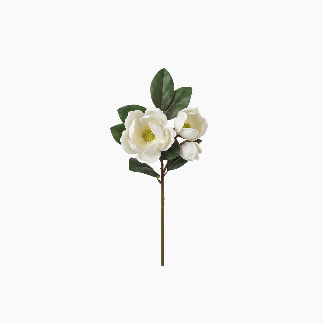 ARMN Evergreen Artificial Magnolia Flowers