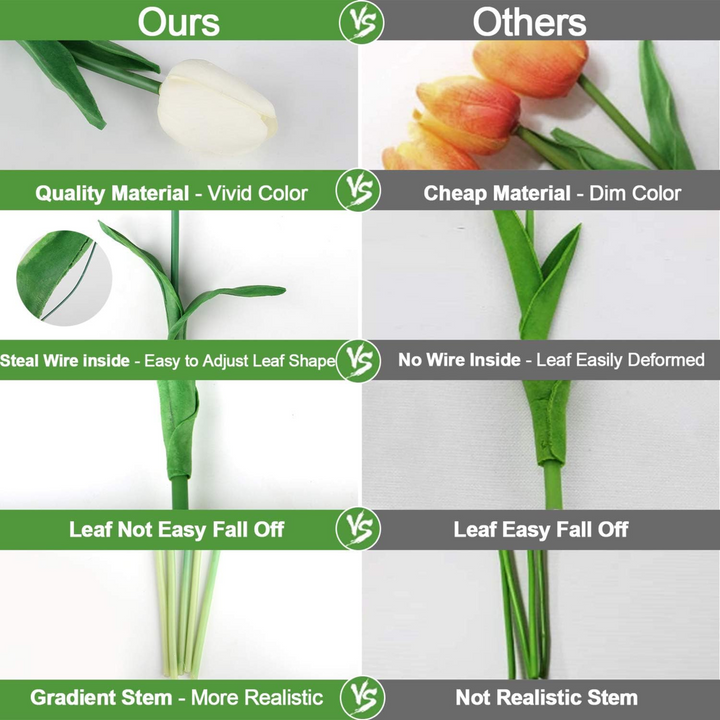 ARMN Evergreen Artificial Tulip
