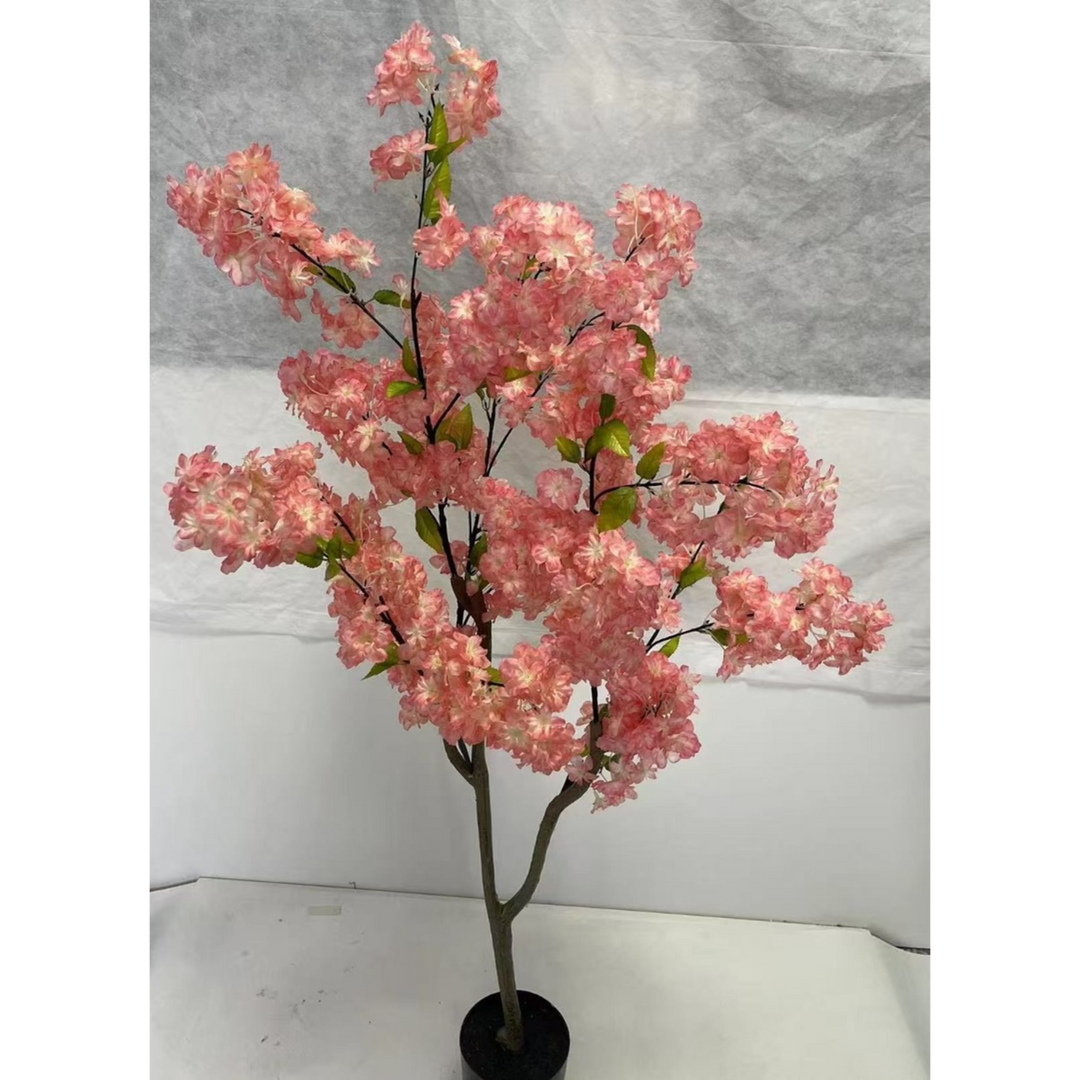 ARMN Evergreen Decorative Cherry Blossom Tree