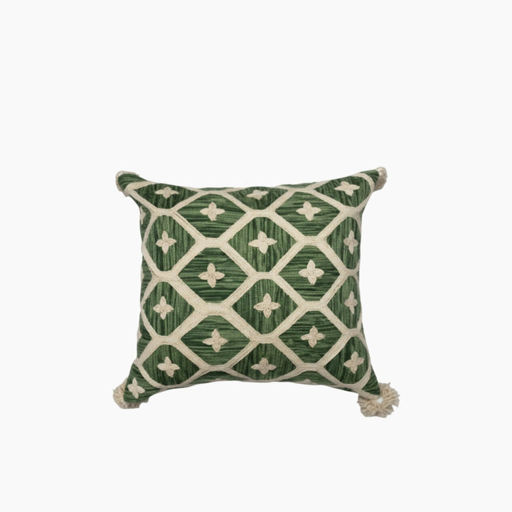 ARMN House Warming Cushion Cover 45*45 cm - Checked Design Green