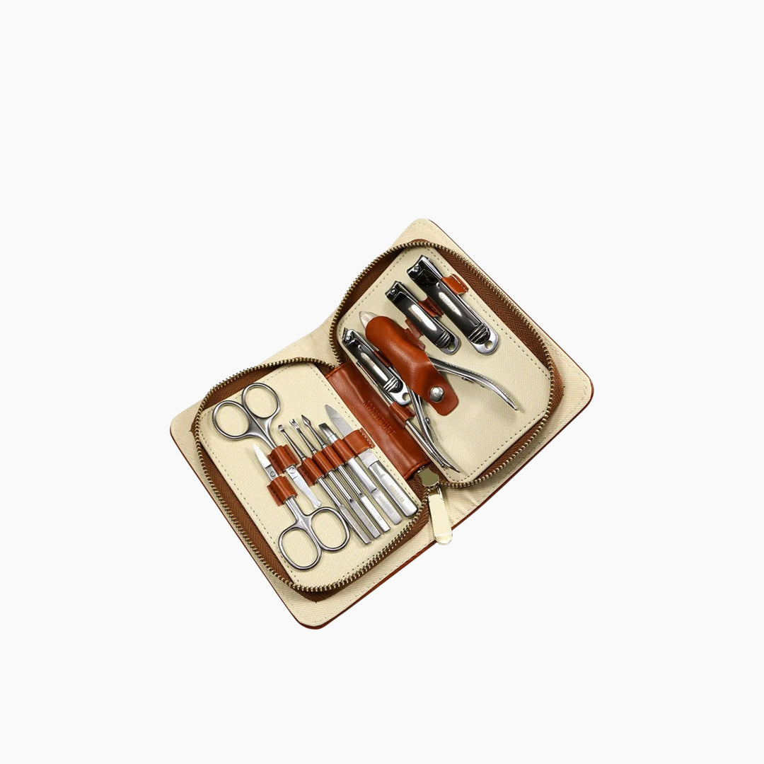 ARMN Manicure Personal Care Set with Case - 12 Pcs