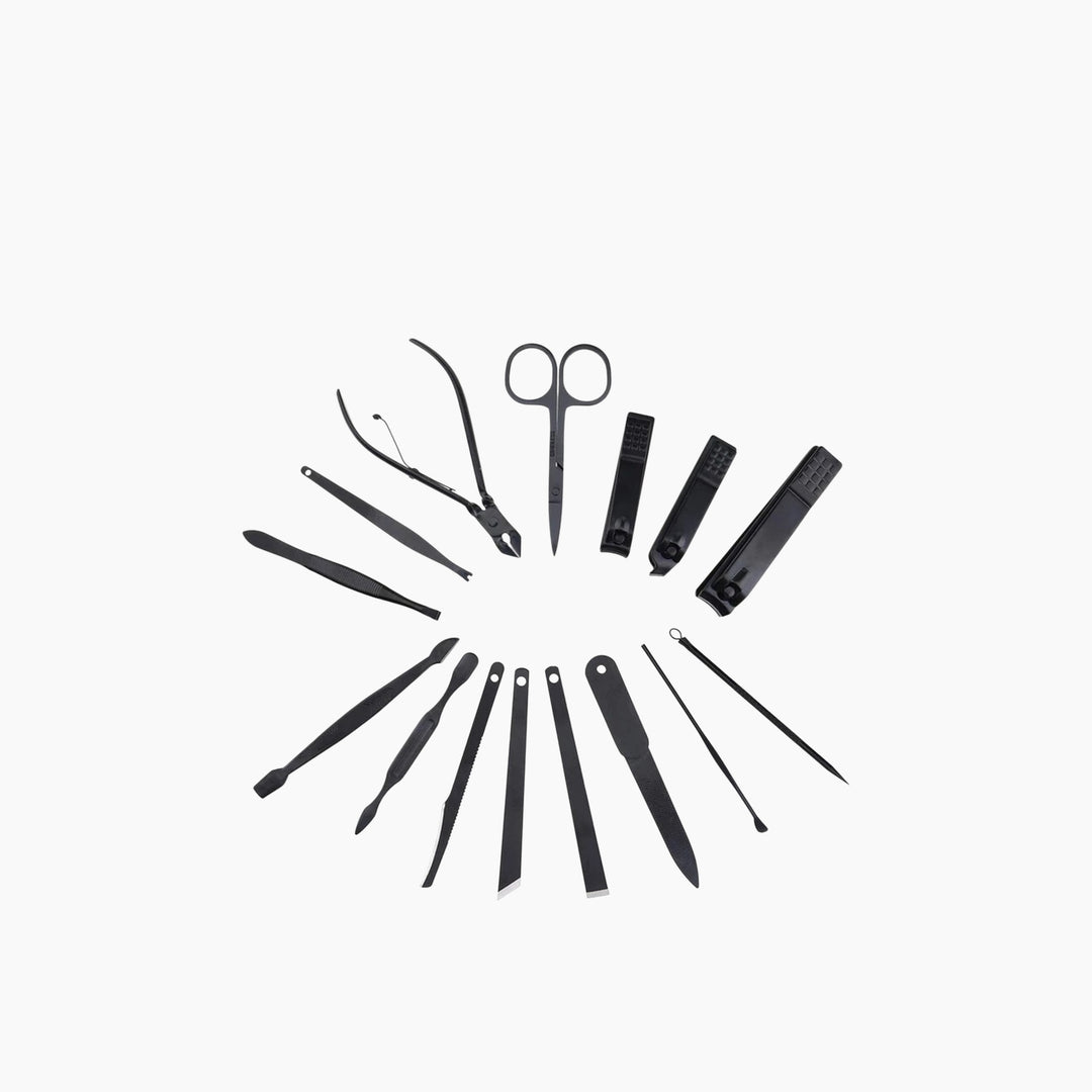ARMN Manicure Personal Care Set with Case 15 Pcs