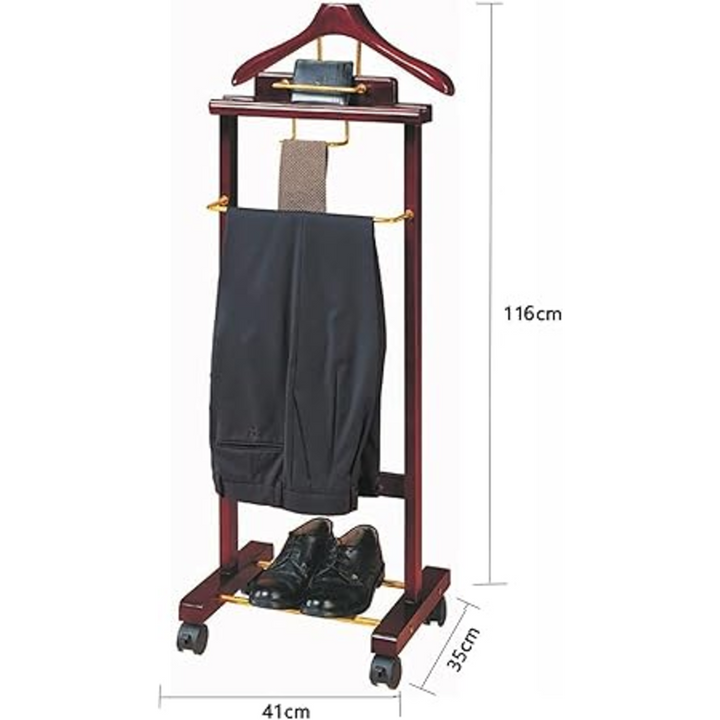 ARMN Multi-Purpose Wooden Hanger - Brown