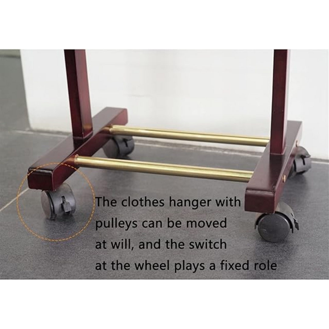 ARMN Multi-Purpose Wooden Hanger - Brown
