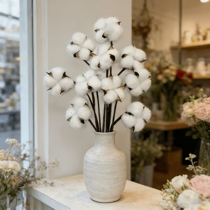 ARMN Natural Dried Cotton Flower