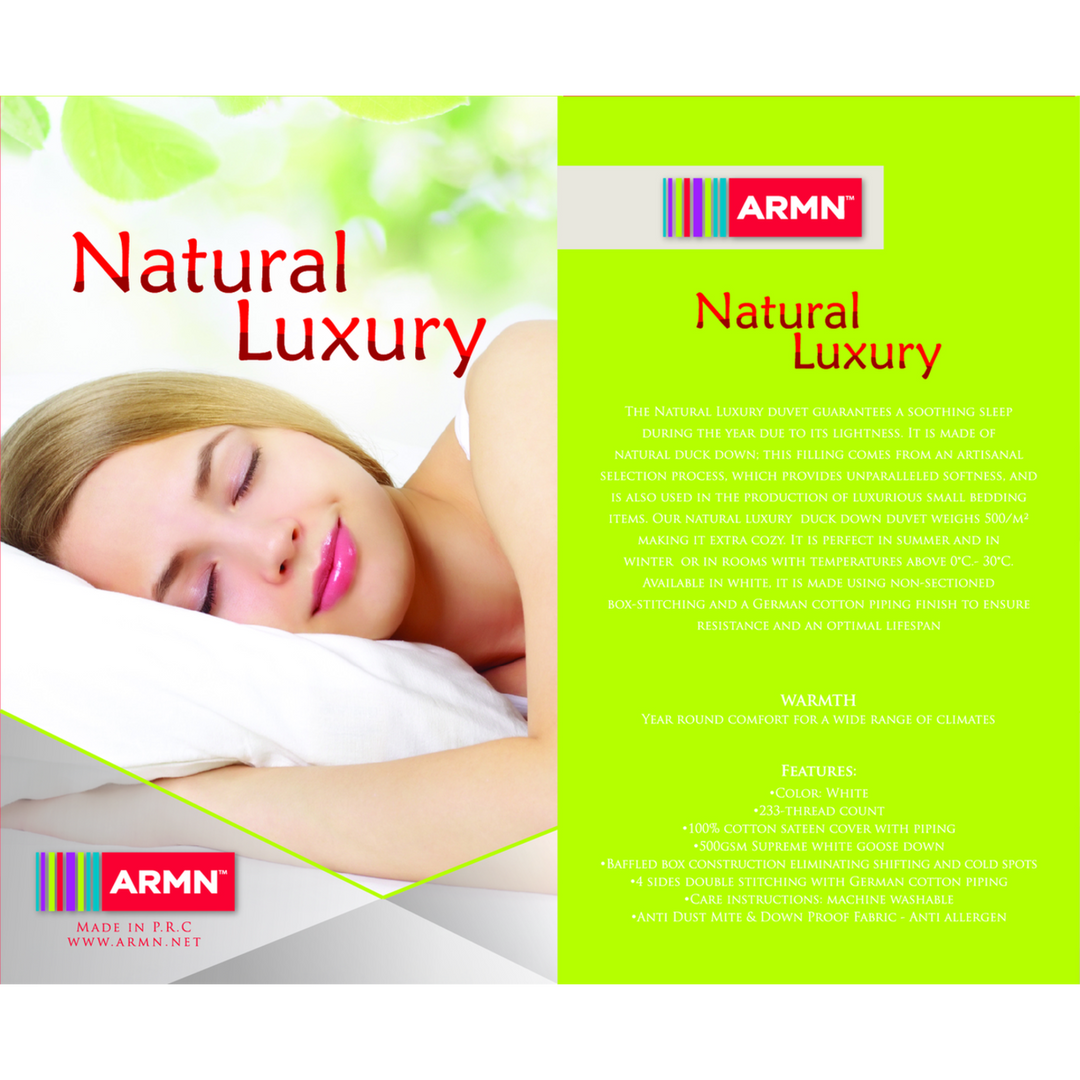 ARMN Natural Luxury Double Duvet