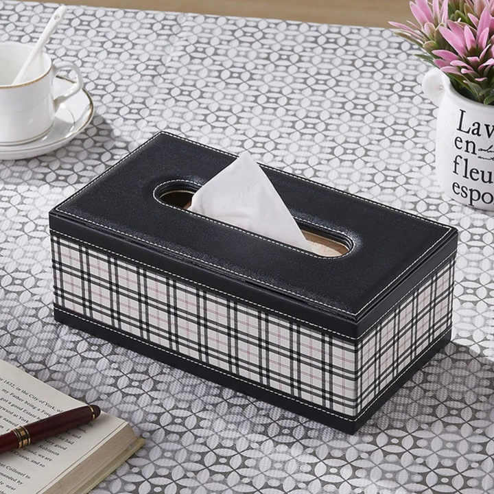 ARMN Nautical Leather Tissue Box 25*14*9.5 cm