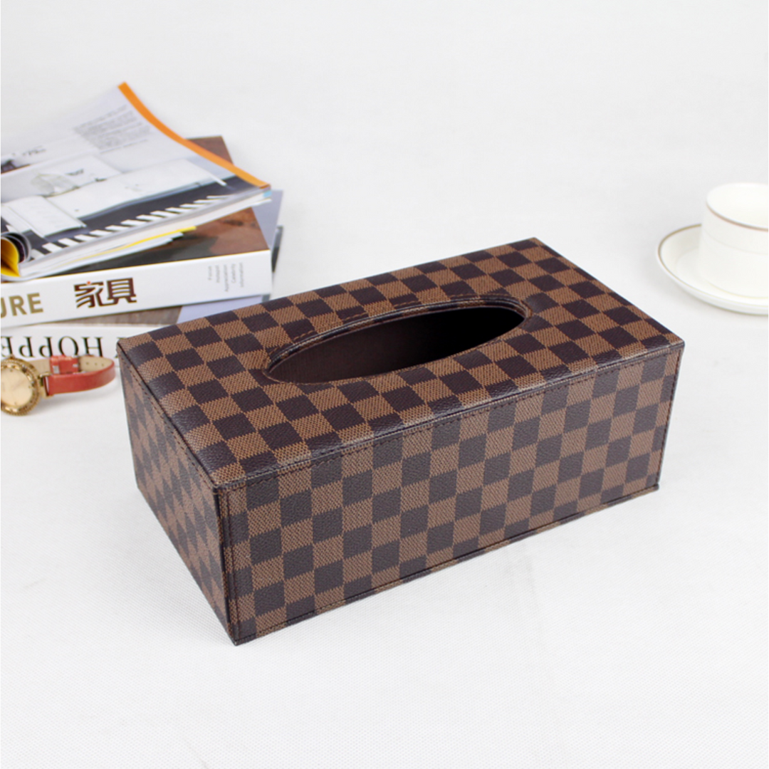 ARMN Nautical Leather Tissue Box 25*14*9.5 cm
