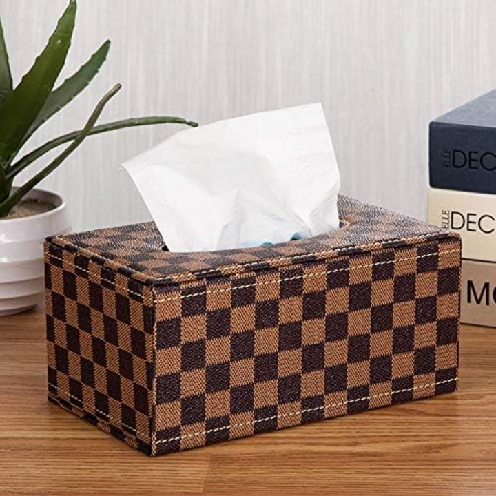 ARMN Nautical Leather Tissue Box 25*14*9.5 cm