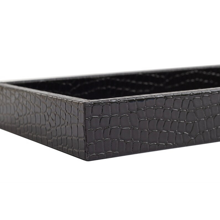 ARMN Nautical Leather Tray - 4.5 cm
