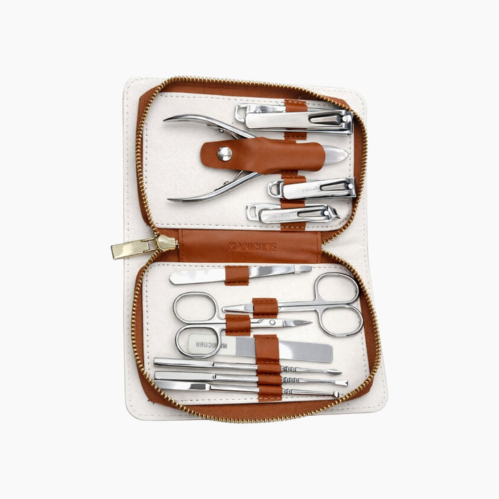 ARMN Manicure Personal Care Set with Case - 11 Pcs