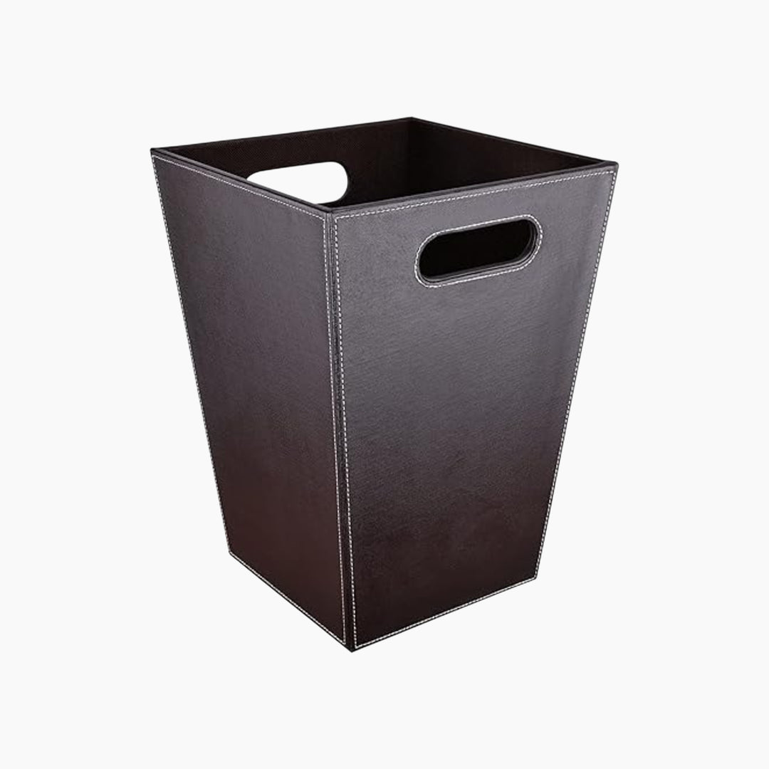 ARMN Nautical Waste Basket - Faux Leather