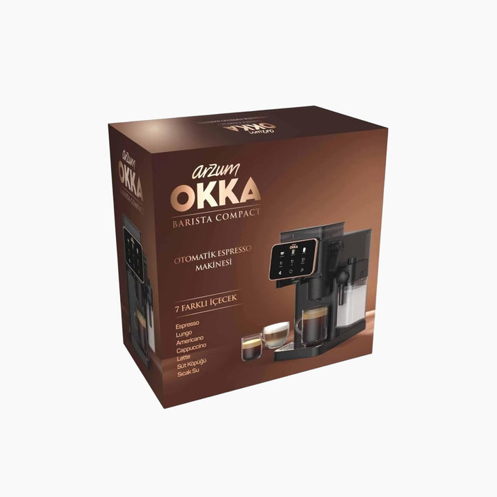 Arzum Okka Barista Compact Automatic Espresso Machine Chrom