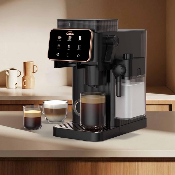 Arzum Okka Barista Compact Automatic Espresso Machine Chrom