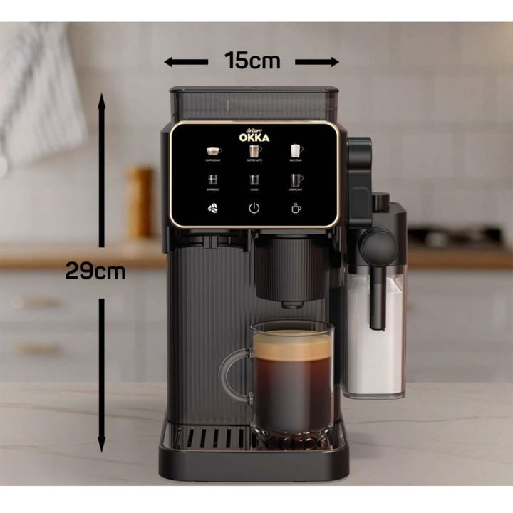 Arzum Okka Barista Compact Automatic Espresso Machine Chrom