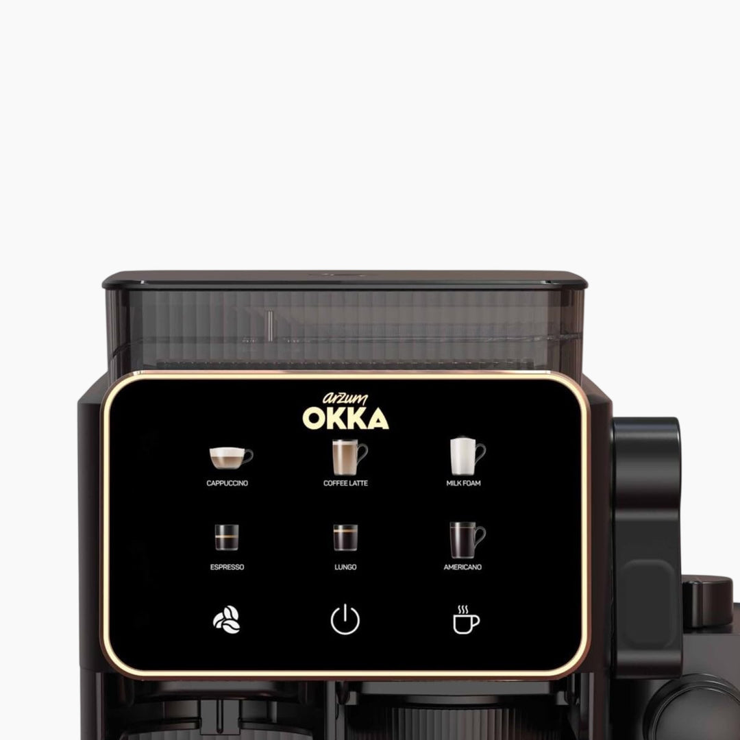 Arzum Okka Barista Compact Automatic Espresso Machine Chrom