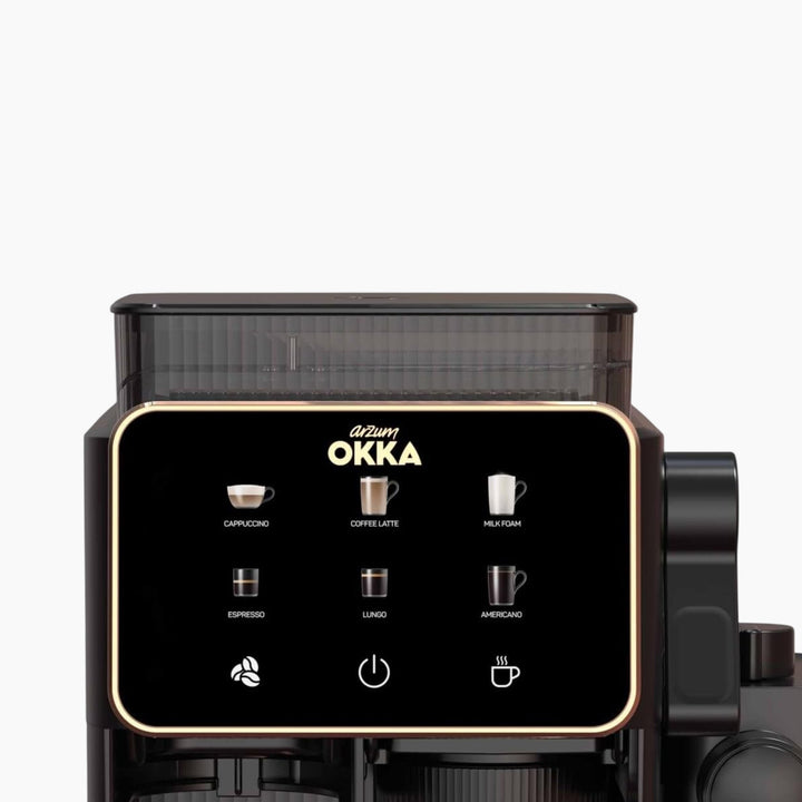 Arzum Okka Barista Compact Automatic Espresso Machine Chrom